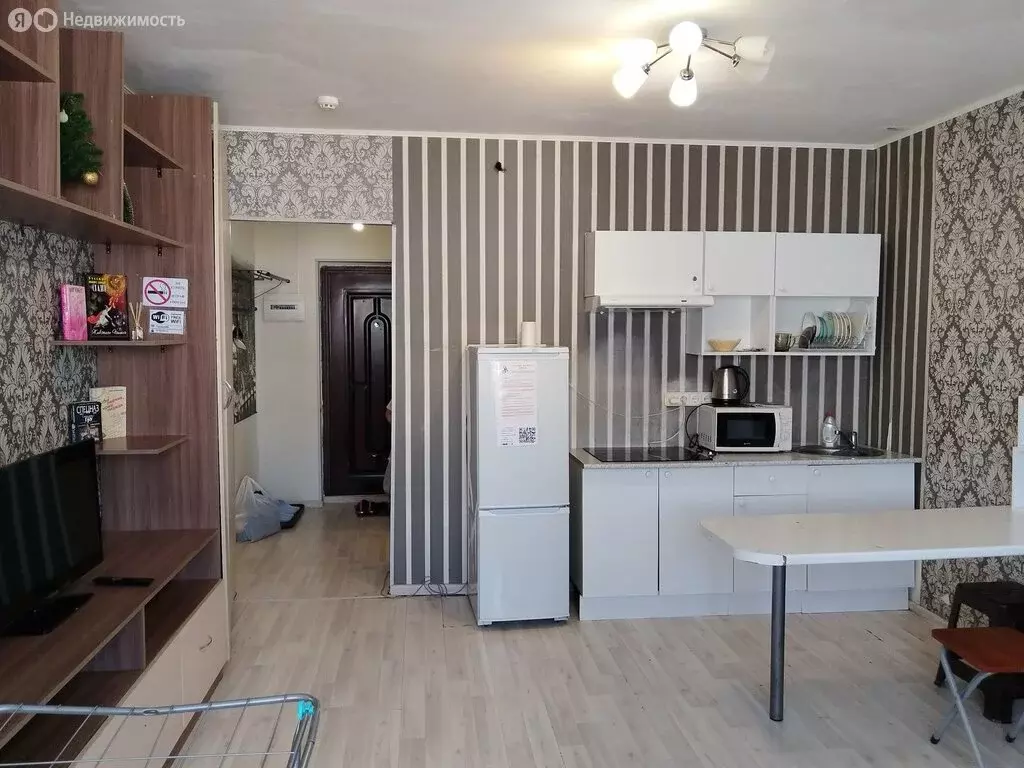 Квартира-студия: Домодедово, микрорайон Южный, улица Курыжова, 30 ... - Фото 0