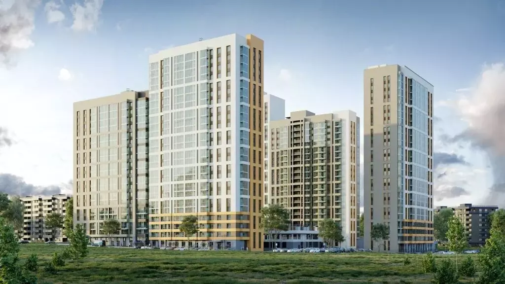 3-к кв. Пермский край, Пермь ул. Космонавта Леонова, 41к3 (72.23 м) - Фото 2