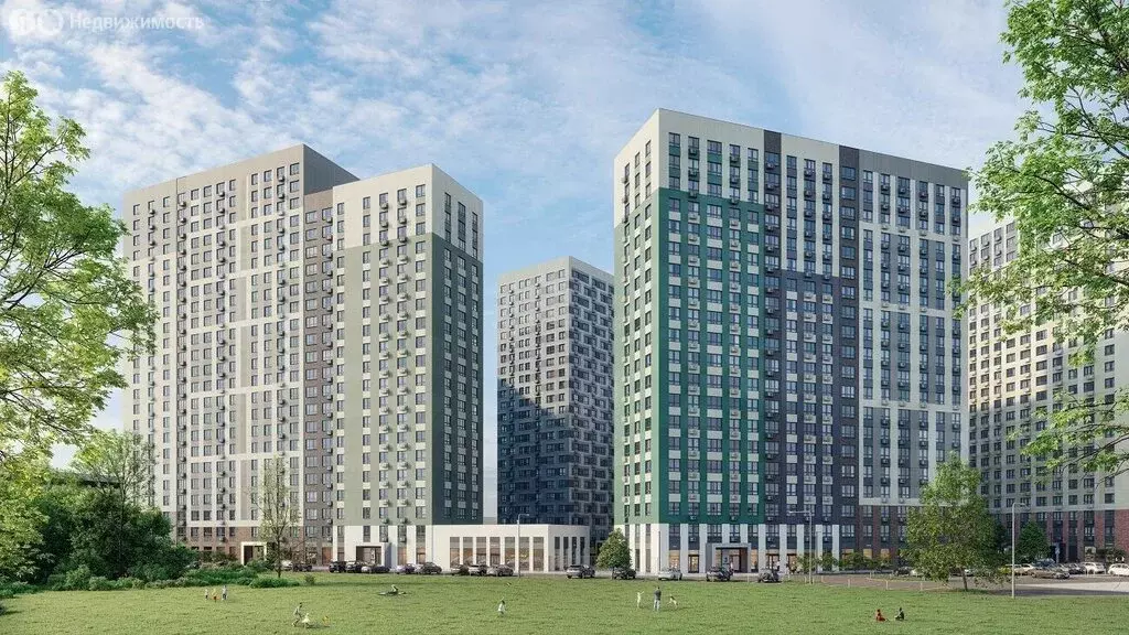 1-комнатная квартира: Мытищи, жилой комплекс Белый Grad, к11.3 (41.9 ... - Фото 1