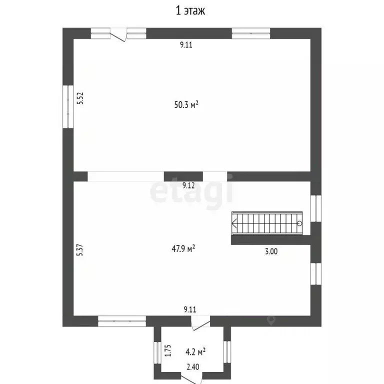 Дом в Башкортостан, Стерлитамакский район, Отрадовский сельсовет, с. ... - Фото 2