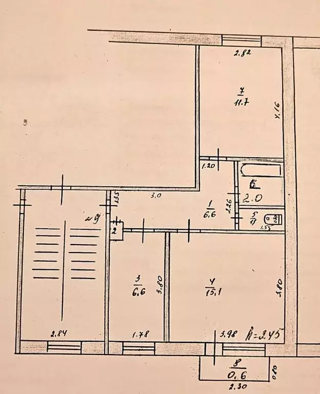 2-к кв. Волгоградская область, Средняя Ахтуба рп ул. Октябрьская, 84 ... - Фото 2