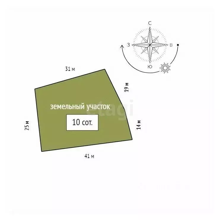 Дом в Красноярский край, Красноярск Ветеран-6 СНТ,  (41 м) - Фото 2