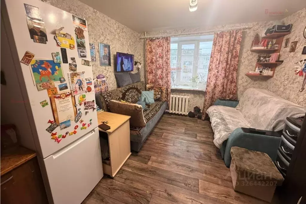Комната Свердловская область, Екатеринбург ул. Надеждинская, 12В (13.0 ... - Фото 2