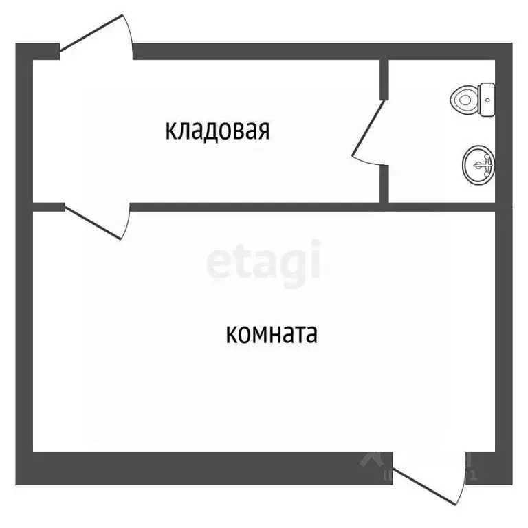 Комната Ростовская область, Таганрог Греческая ул., 93 (18.0 м) - Фото 2