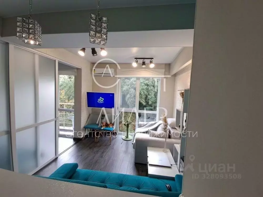 1-к кв. Краснодарский край, Сочи Бытха мкр, ул. Краевско-Греческая, ... - Фото 1