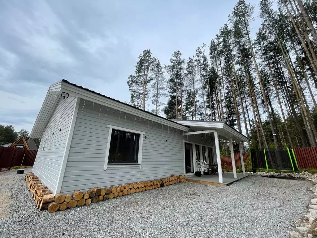 Дом в Карелия, Медвежьегорск ул. Мира, 21А (95 м) - Фото 0