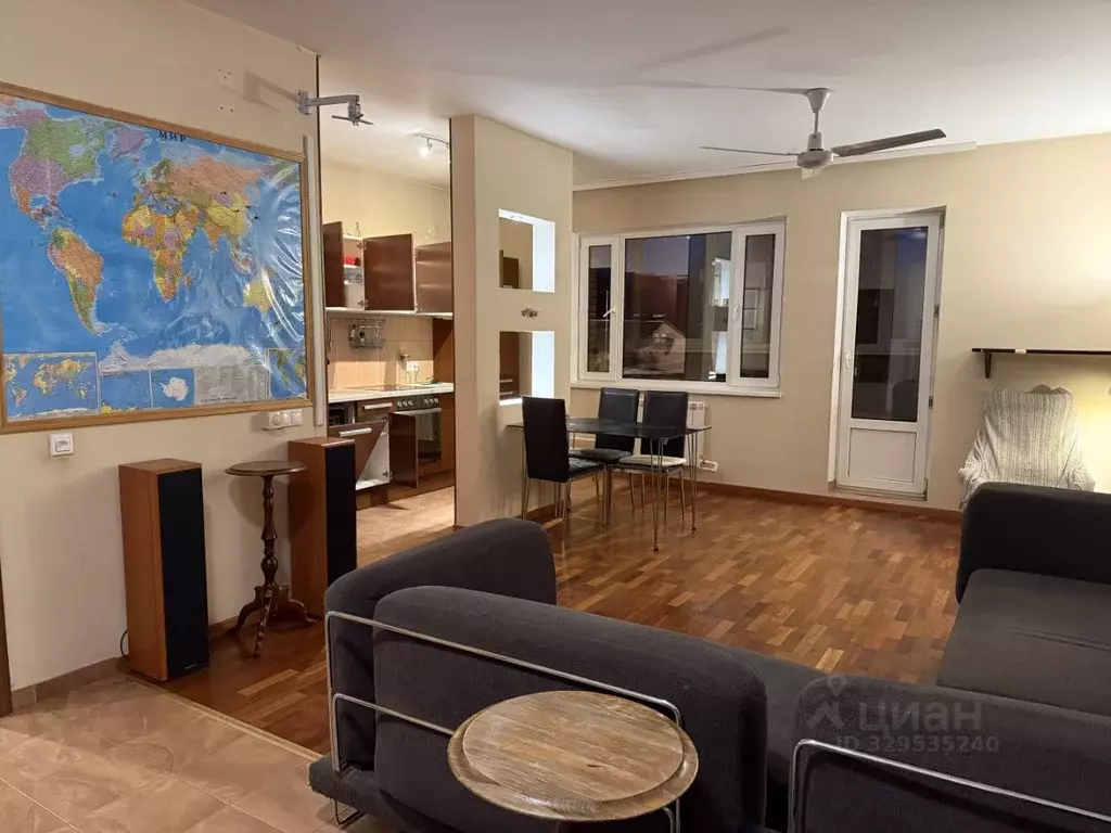 3-к кв. Московская область, Красногорск Школьная ул., 9 (74.3 м) - Фото 1