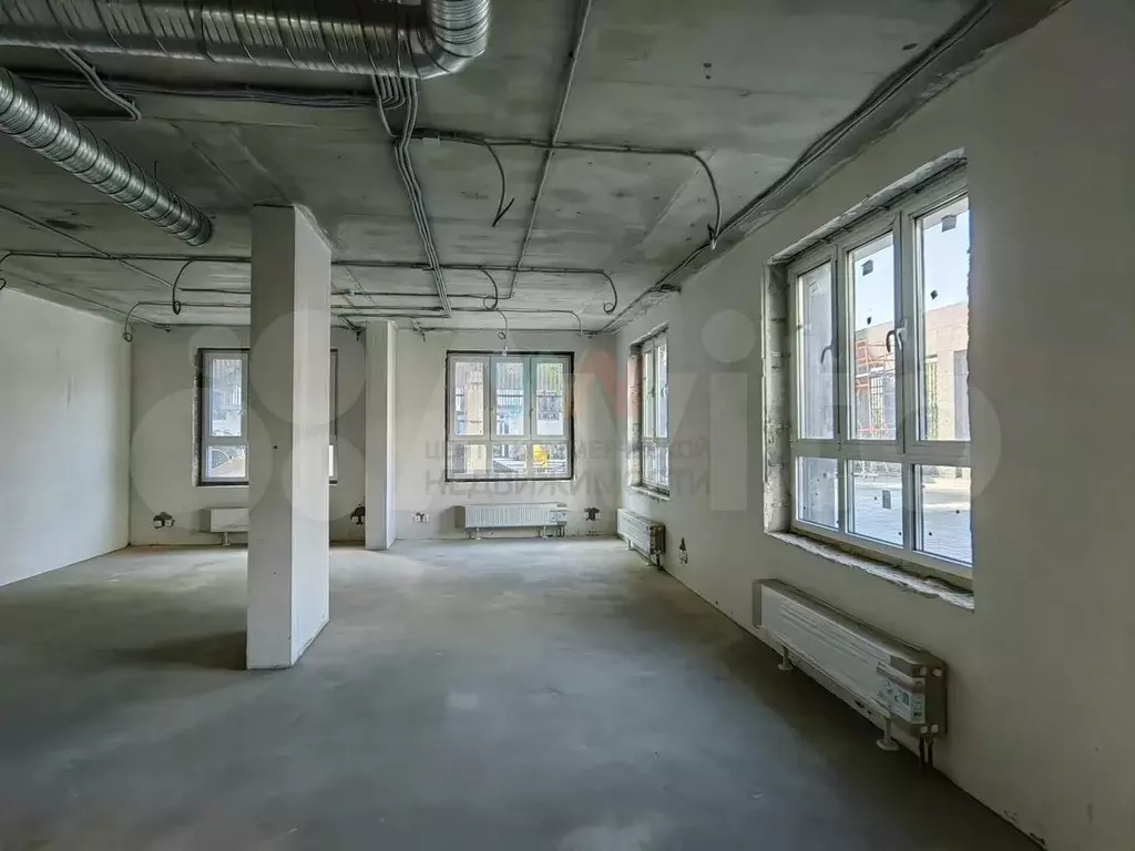 Светлое торговое помещение в новом ЖК 102 м2 - Фото 1