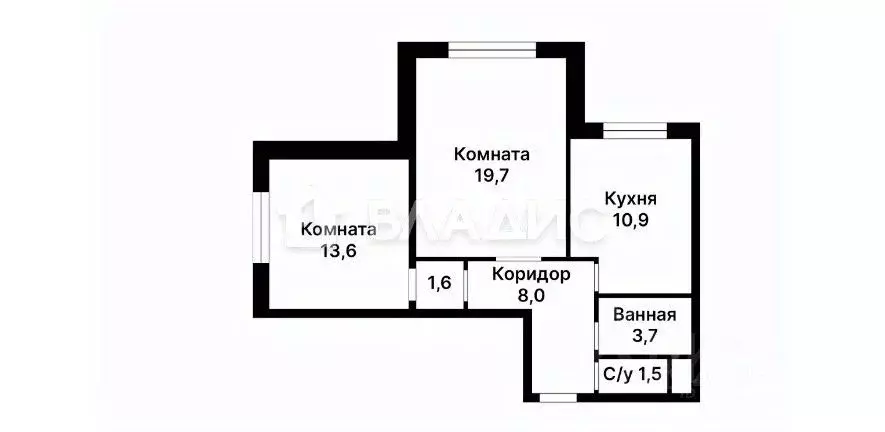 2-к кв. Москва Левобережная ул., 4к18 (60.0 м) - Фото 1