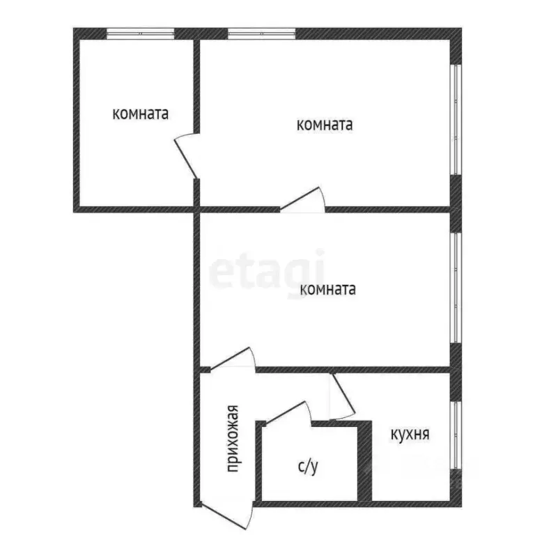 3-к кв. Приморский край, Владивосток ул. Вилкова, 15 (54.0 м) - Фото 1