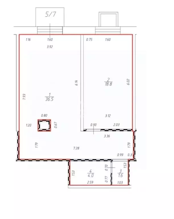 Помещение свободного назначения в Московская область, Мытищи Строитель ... - Фото 2