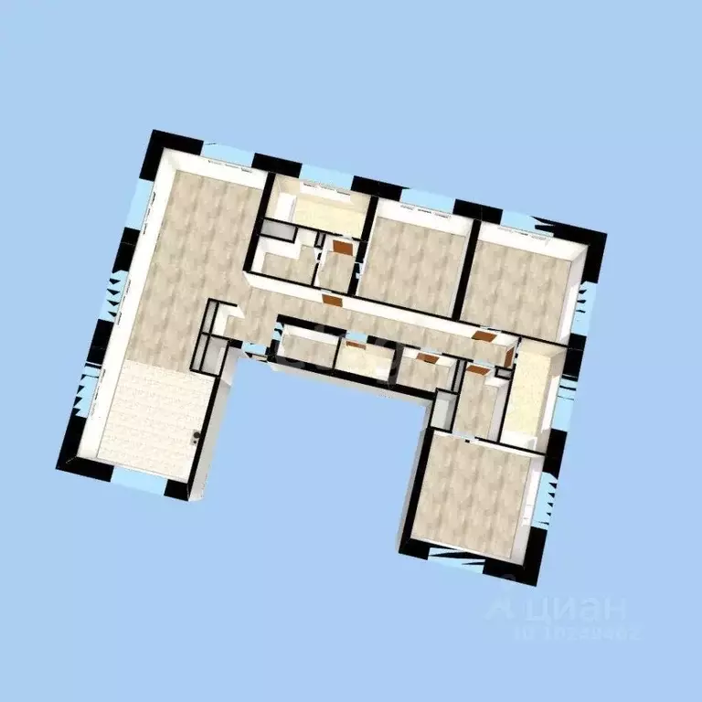 4-к кв. Башкортостан, Уфа ул. Рихарда Зорге, 73/1 (145.94 м) - Фото 1