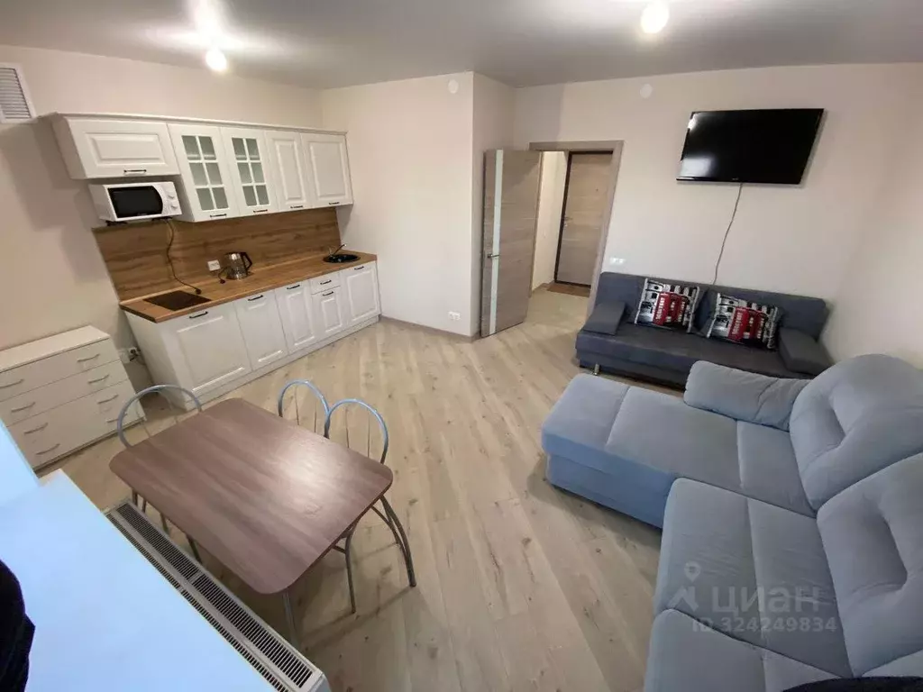 1-к кв. Татарстан, Казань проезд Яраткан, 3 (38.0 м) - Фото 1