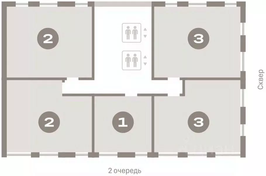 3-к кв. Новосибирская область, Новосибирск ул. Аэропорт, 88 (74.68 м) - Фото 1