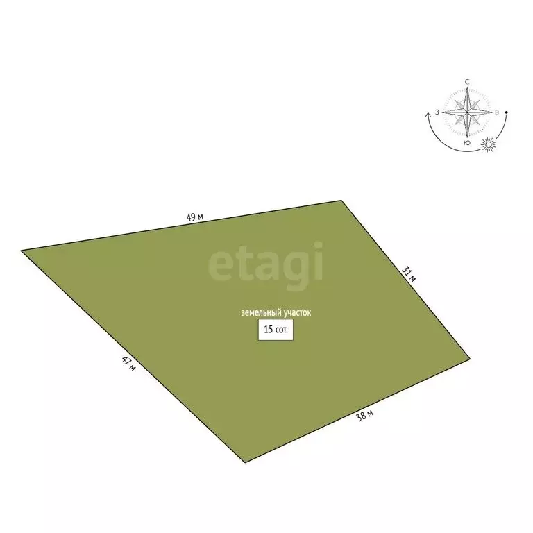 Участок в Благовещенск, территория Левобережье (15 м) - Фото 1