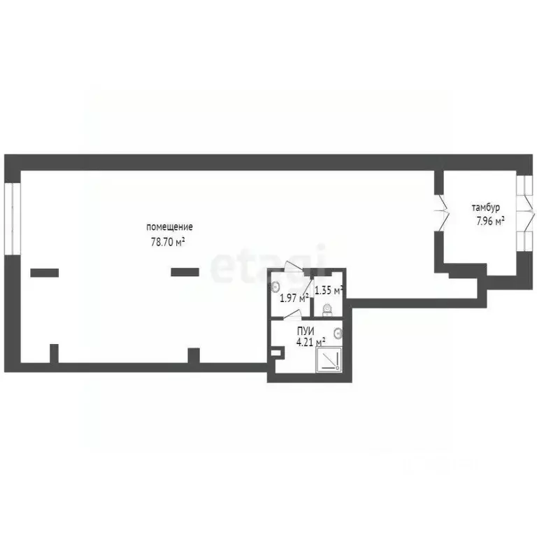 Помещение свободного назначения в Тюменская область, Тюмень ул. ... - Фото 2