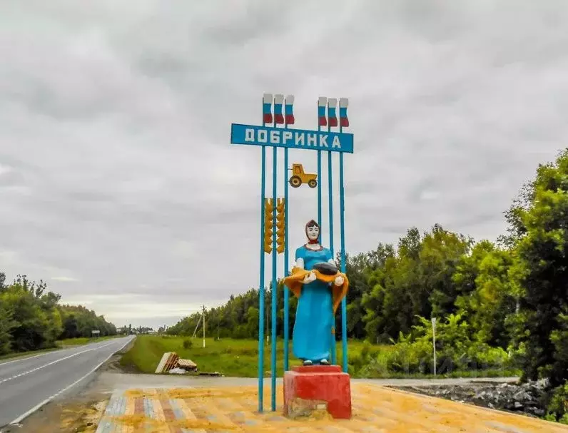 Участок в Липецкая область, пос. Добринка ул. Новая (14.0 сот.) - Фото 1