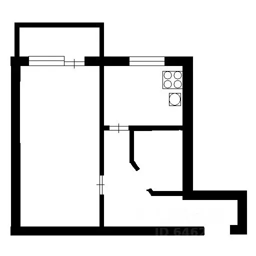 1-к кв. Севастополь ул. Истомина, 31 (31.0 м) - Фото 1