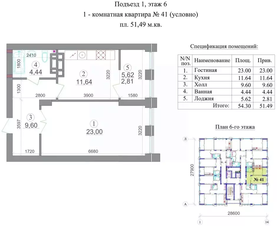 1-к кв. Северная Осетия, Владикавказ Эко-квартал Алания жилой комплекс ... - Фото 1