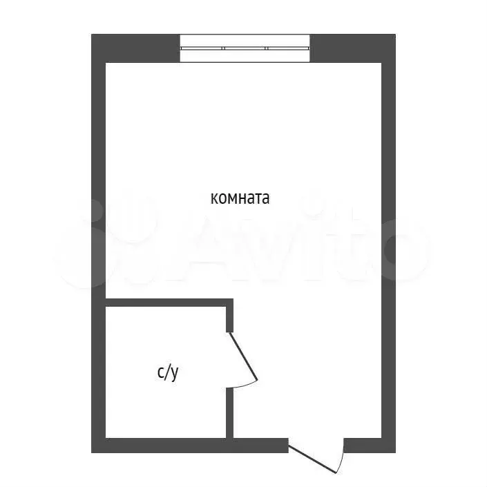 Квартира-студия, 13,5 м, 1/5 эт. - Фото 0