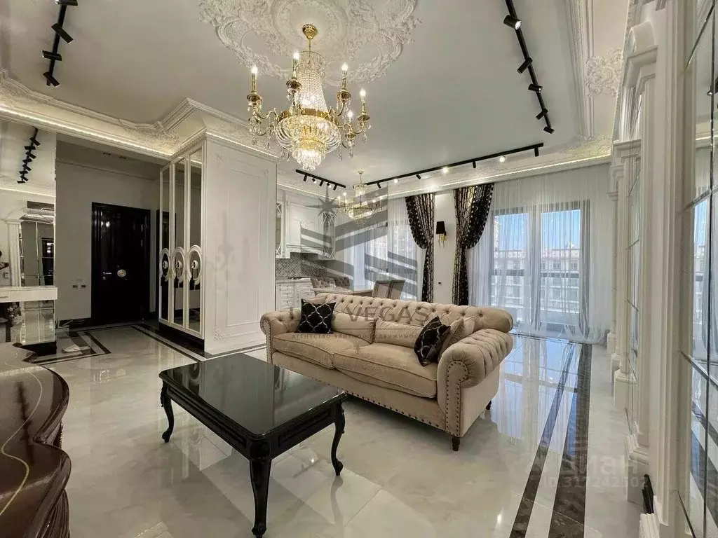 2-к кв. Татарстан, Казань ул. Мусина, 1 (80.0 м) - Фото 0