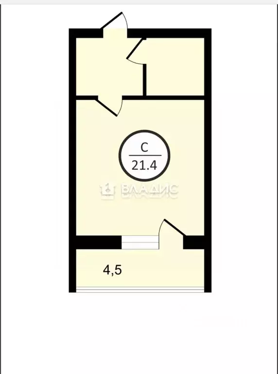 Студия Ленинградская область, Всеволожский район, пос. Бугры ул. ... - Фото 2