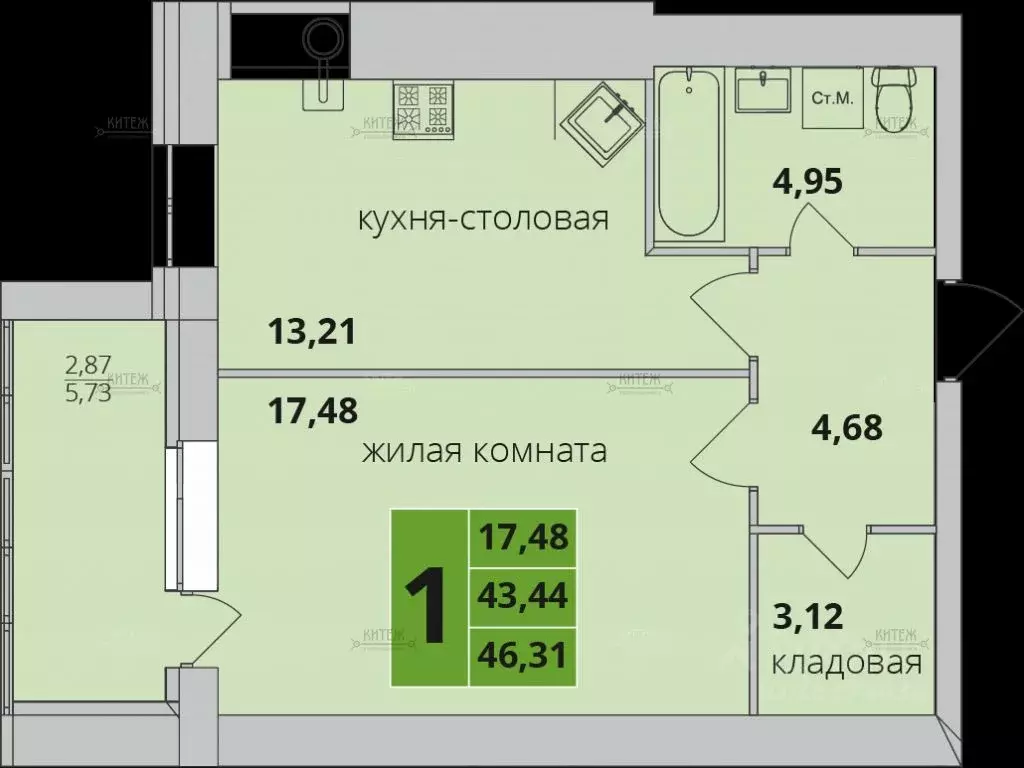 Кв калуга. Продается однокомнатная квартира в Калуге ул м.Жукова 52.