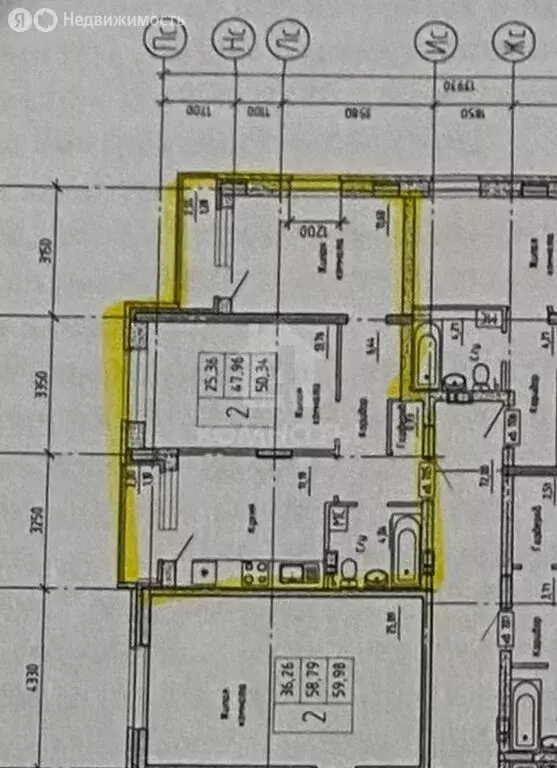 2-комнатная квартира: Воронеж, улица Независимости, 78к1 (47.8 м) - Фото 0