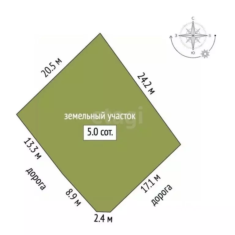 Участок в Башкортостан, Стерлитамакский район, Отрадовский сельсовет, ... - Фото 2