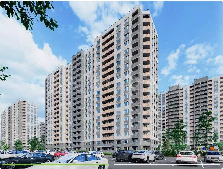 1-к кв. Липецкая область, Липецк ул. Молодежная, 9 (37.2 м) - Фото 2