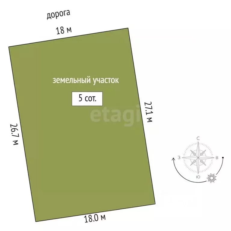 Участок в Ростовская область, Мясниковский район, Краснокрымское ... - Фото 2