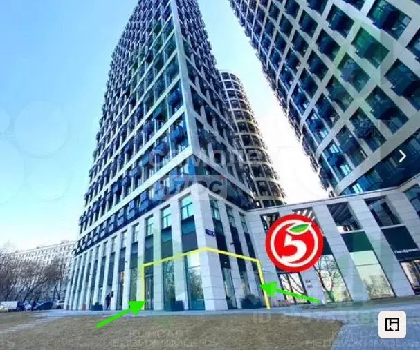 Помещение свободного назначения в Москва 1-й Нагатина кв-л, Левел ... - Фото 1