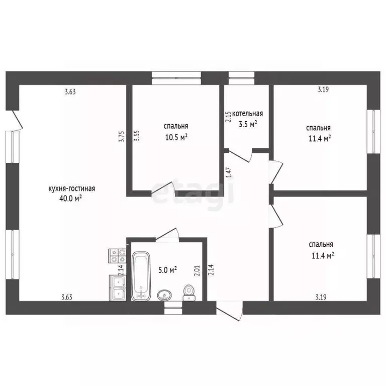 Дом в Тюменская область, Тюмень Садовое товарищество Липовый остров,  ... - Фото 1