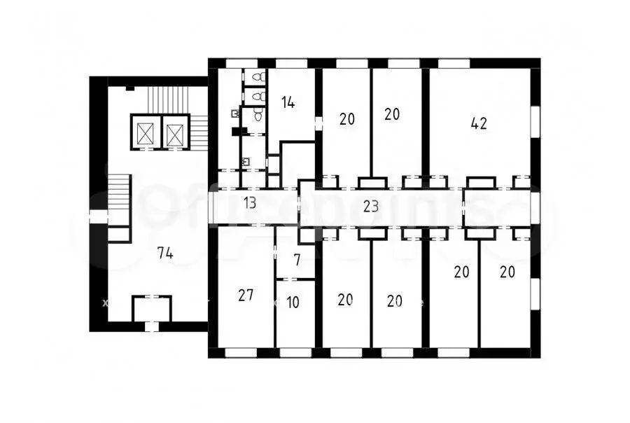 Офис 286 кв.м - Фото 0