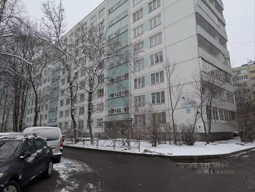 3-к кв. Санкт-Петербург Северный просп., 65К1 (55.0 м) - Фото 1