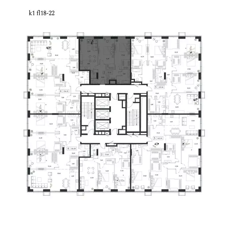 3-комнатная квартира: Москва, проспект Андропова, 9/1к2 (73.7 м) - Фото 2