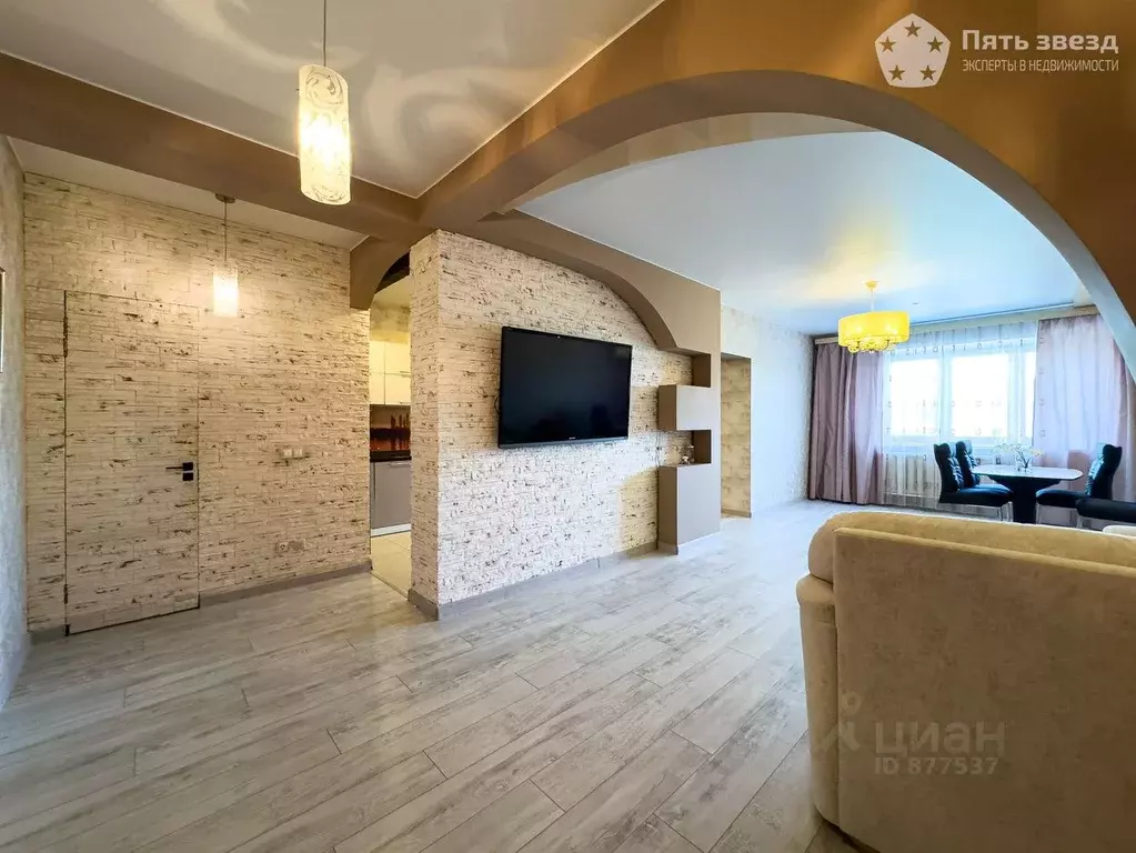 3-к кв. Тверская область, Тверь ул. Благоева, 44 (99.9 м) - Фото 0