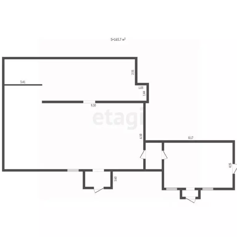 Торговая площадь в Забайкальский край, Шилка Русская ул., 45 (166 м) - Фото 2