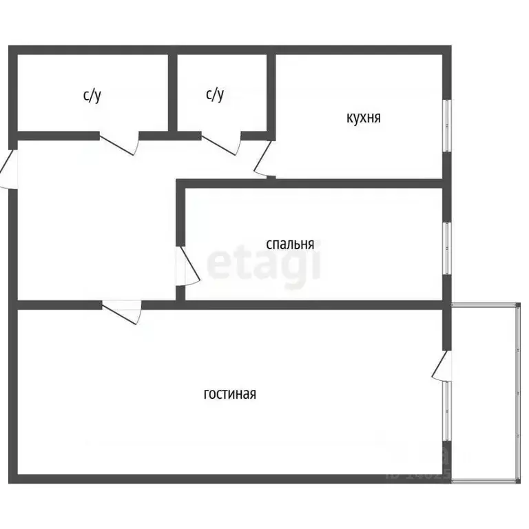 2-к кв. Владимирская область, Ковров ул. Федорова, 101 (50.9 м) - Фото 1