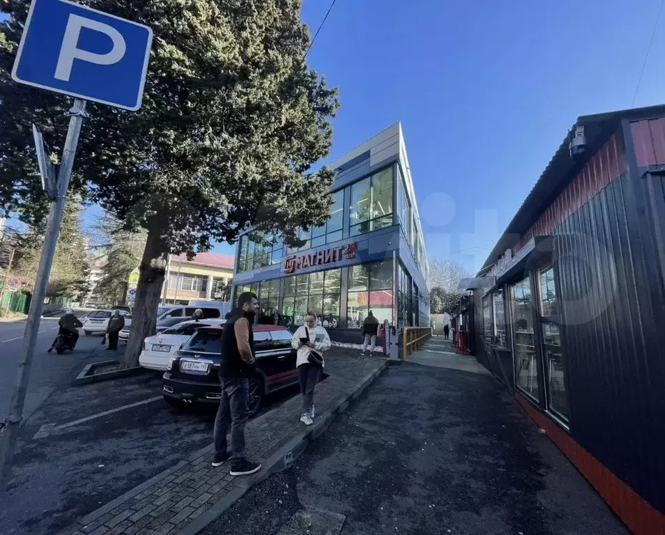 Торговая площадь в Краснодарский край, Сочи Донская ул., 88/1 (9 м) - Фото 1