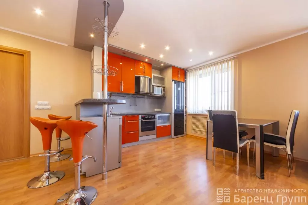 4-к кв. Карелия, Петрозаводск Сортавальская ул., 13 (70.5 м) - Фото 1