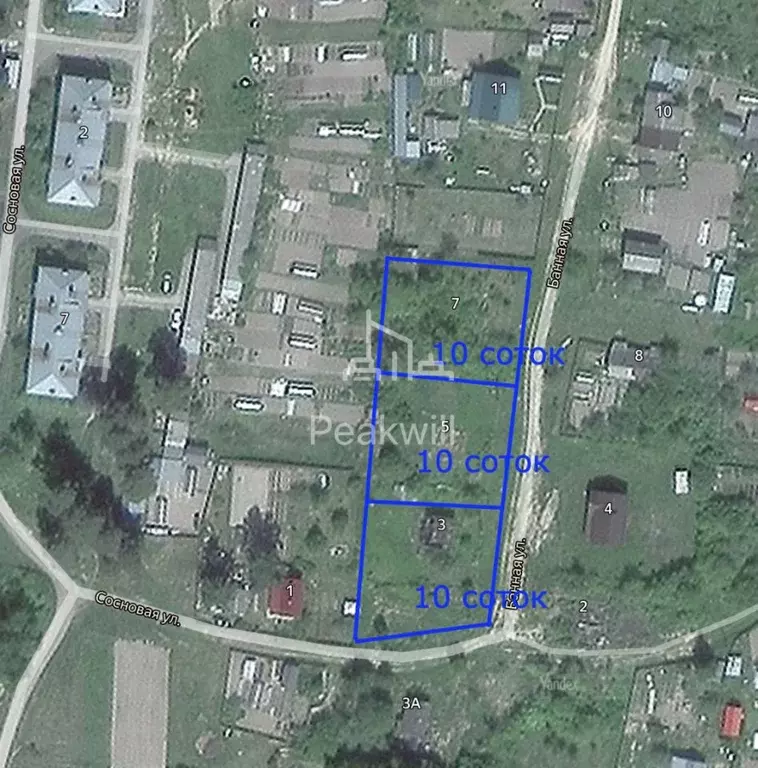 Участок в Владимирская область, Гороховецкий муниципальный округ, пос. ... - Фото 2