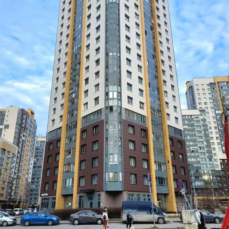 Студия Санкт-Петербург ул. Среднерогатская, 9 (27.9 м) - Фото 1