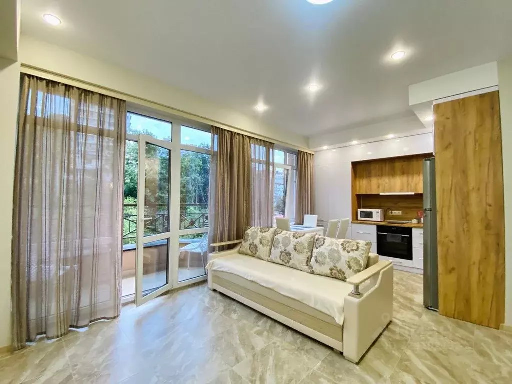 1-к кв. Краснодарский край, Сочи Донская ул., 108А (28.0 м) - Фото 1