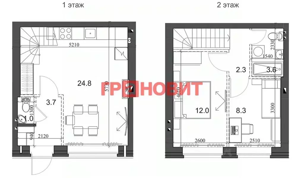 3-к кв. Новосибирская область, Новосибирский район, Мичуринский ... - Фото 1