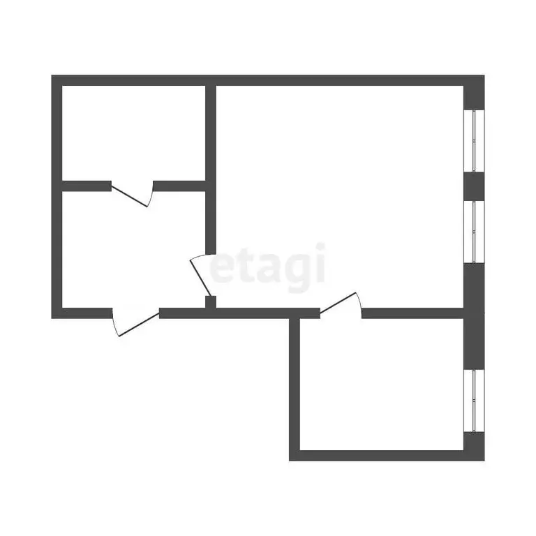 2-комнатная квартира: Кемерово, жилой район Лесная Поляна, проспект ... - Фото 1