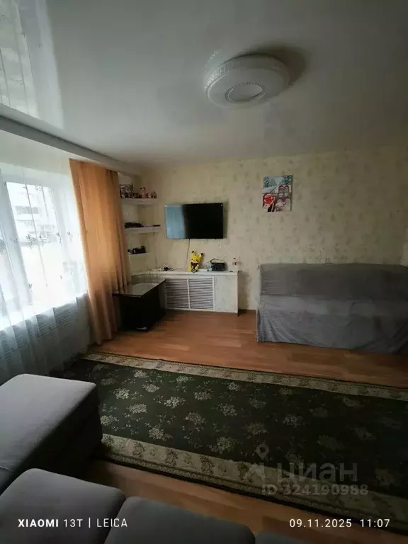 1-к кв. Башкортостан, Нефтекамск Социалистическая ул., 89Ак2 (36.0 м) - Фото 2