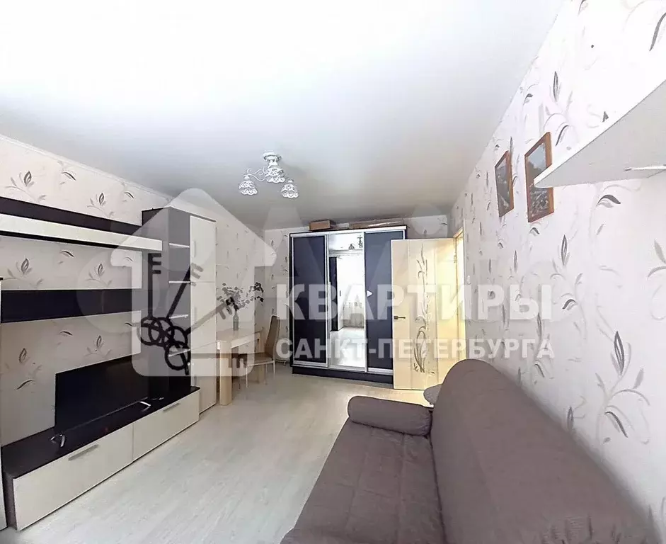 1-к. квартира, 30 м, 2/9 эт. - Фото 1