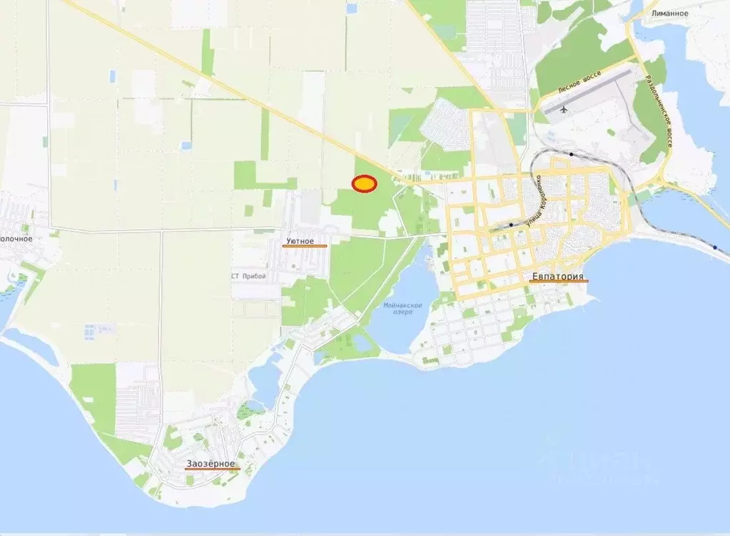 Участок в Крым, Сакский район, с. Уютное ул. Лазурная (1.0 сот.) - Фото 2