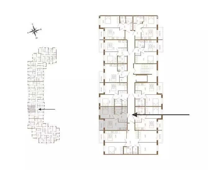 1-комнатная квартира: Сертолово, Златоглавая улица, 2к1 (38.15 м) - Фото 2